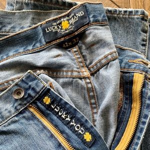 Lucky Brand 181 Relaxed Fit jeans.